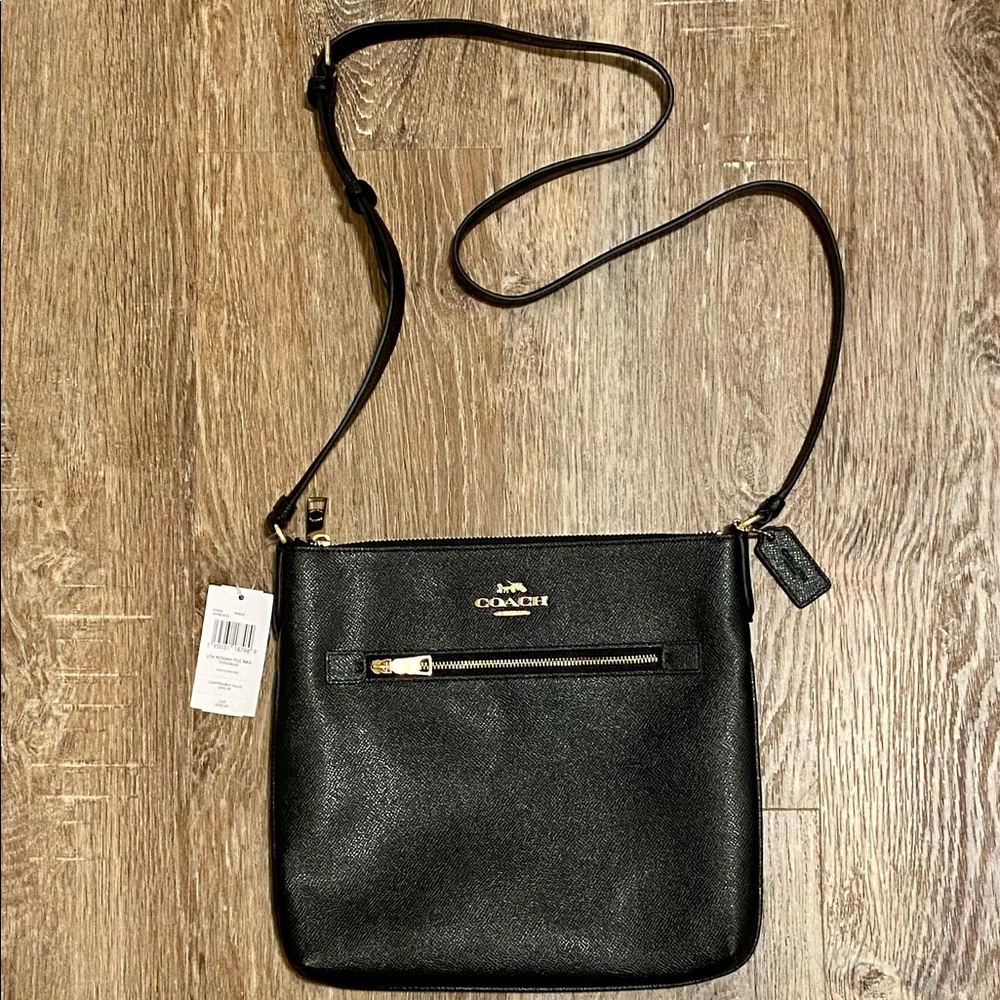 Coach Rowan File Bag - Black